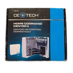 CE TECH Home Command Center II 642116 Structured Wiring Enclosure – New Open Box